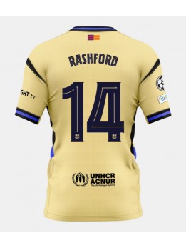 Barcelona Marcus Rashford #14 Replika Borta Kläder 2025-26 Kortärmad